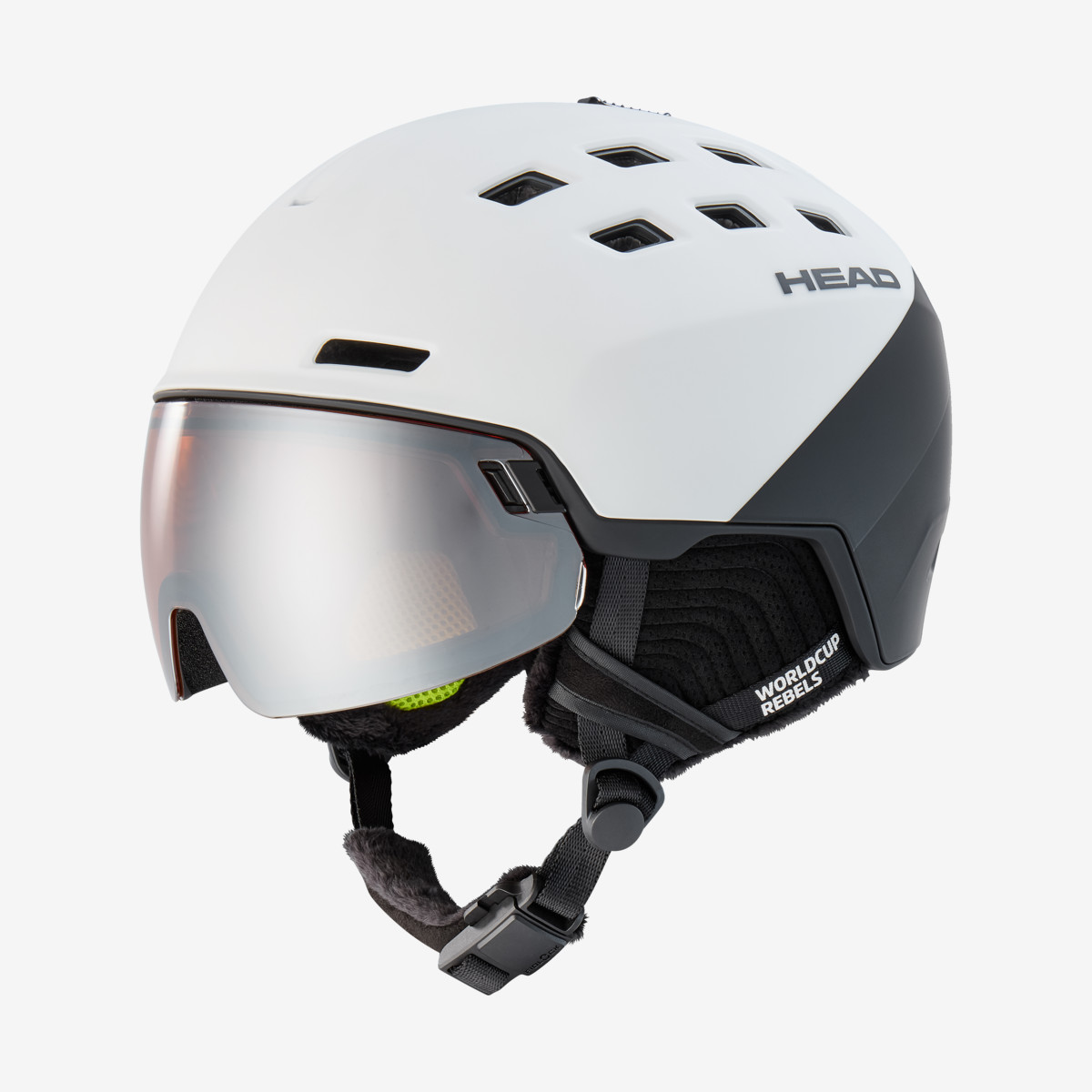 Ski Visor Helmet -  head RADAR WCR VISOR SKI HELMET